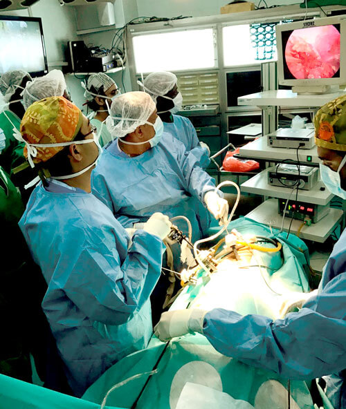 Is laparoscopic urological training in Sub-Saharan Africa a