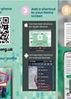 Illustrations showing details from the BAUS web app.
